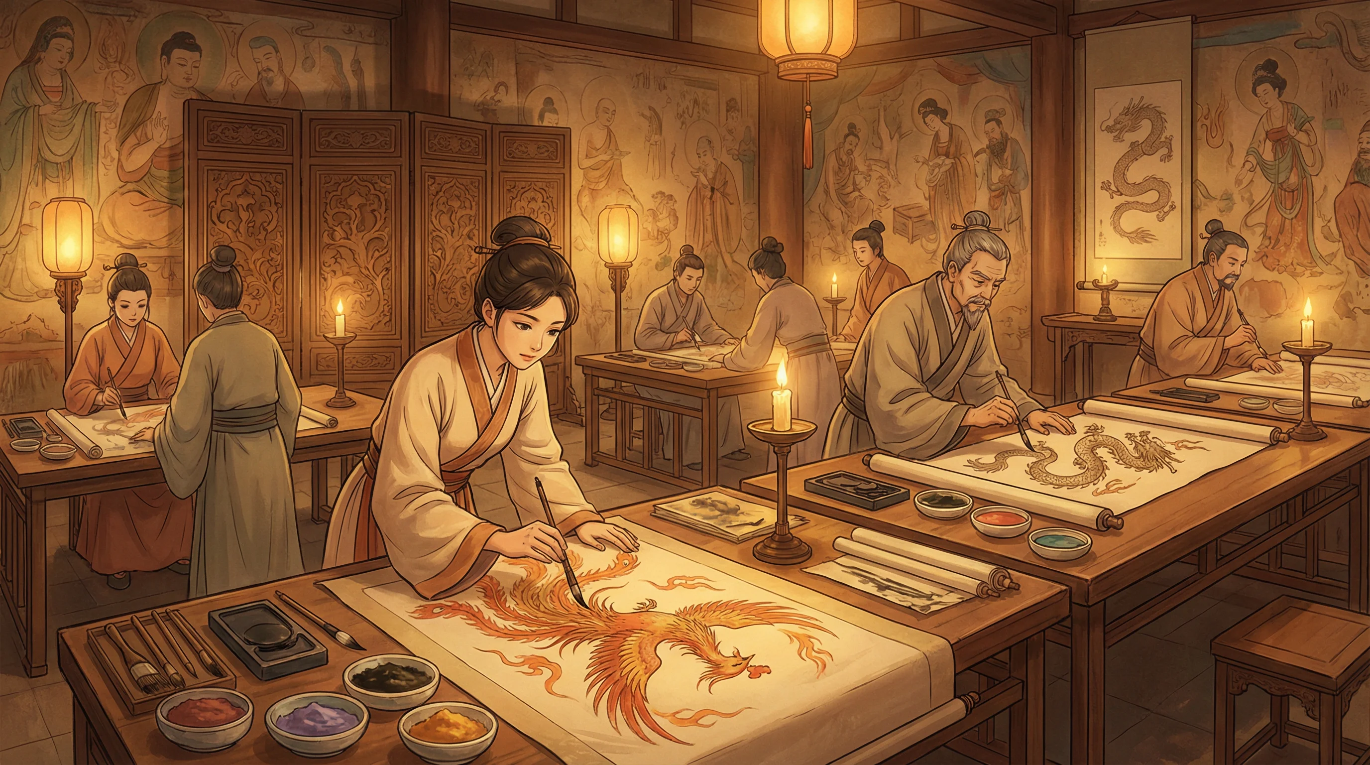 画师入驻 - 夺日者的计划 国风动漫画师